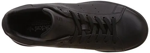 adidas Men's Originals Stan Smith Sneaker, Core Black/Black/Black, 9.5 M US