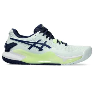 Asics Gel-Resolution 9 Pale Mint & Blue Expanse Women's Tennis Shoes