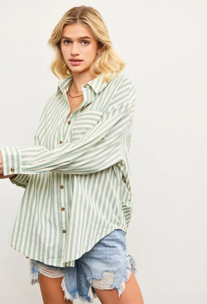 Cactus Button Down