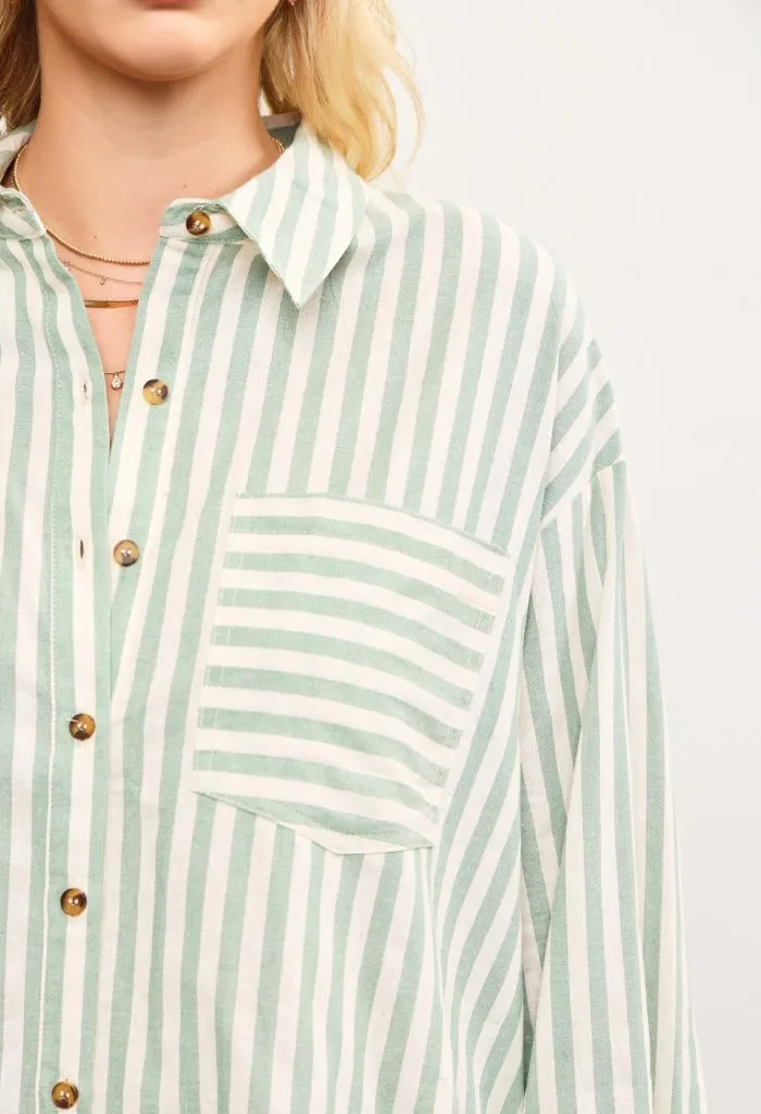 Cactus Button Down