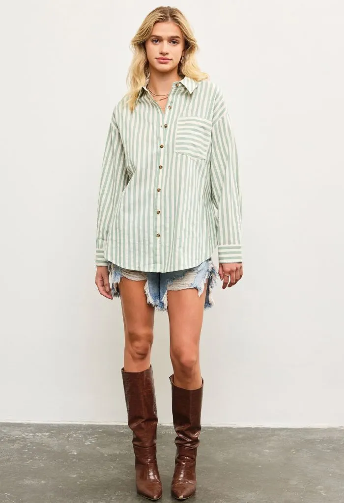 Cactus Button Down