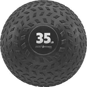 Champion Sports Rhino Fitness Slam Ball, 35 Pounds, Black