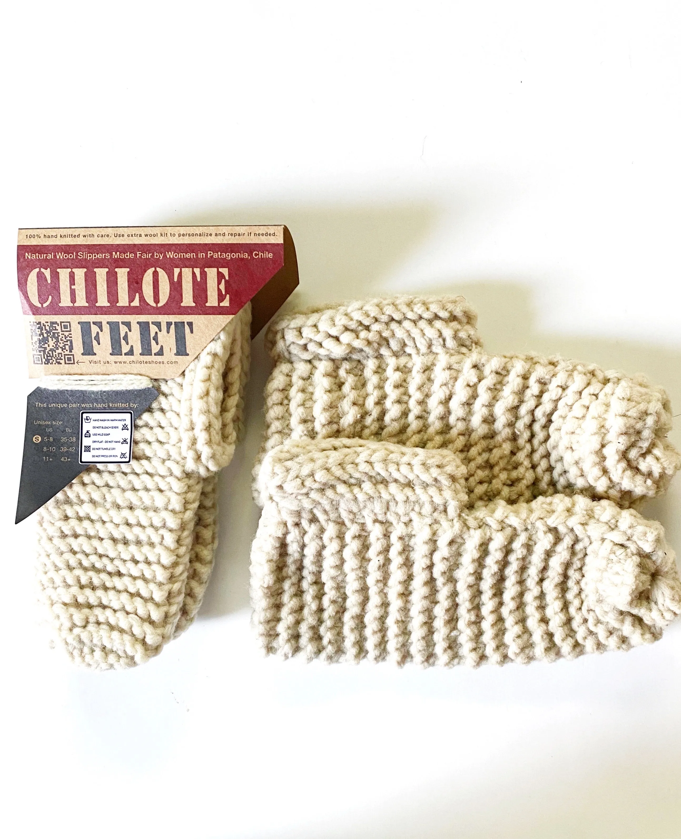 Chilote: Sheep Wool House Slippers