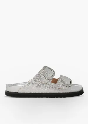 Galia Vegan Sandals - Silver