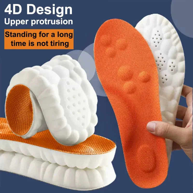 High Elasticity Breathable Latex Sport Insoles