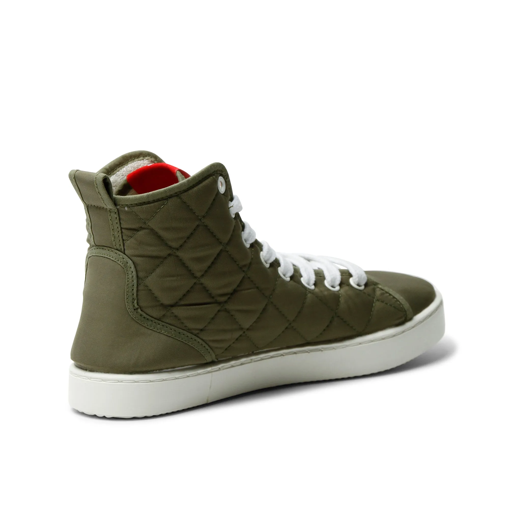 ISA PADDED SNEAKER OLIVE