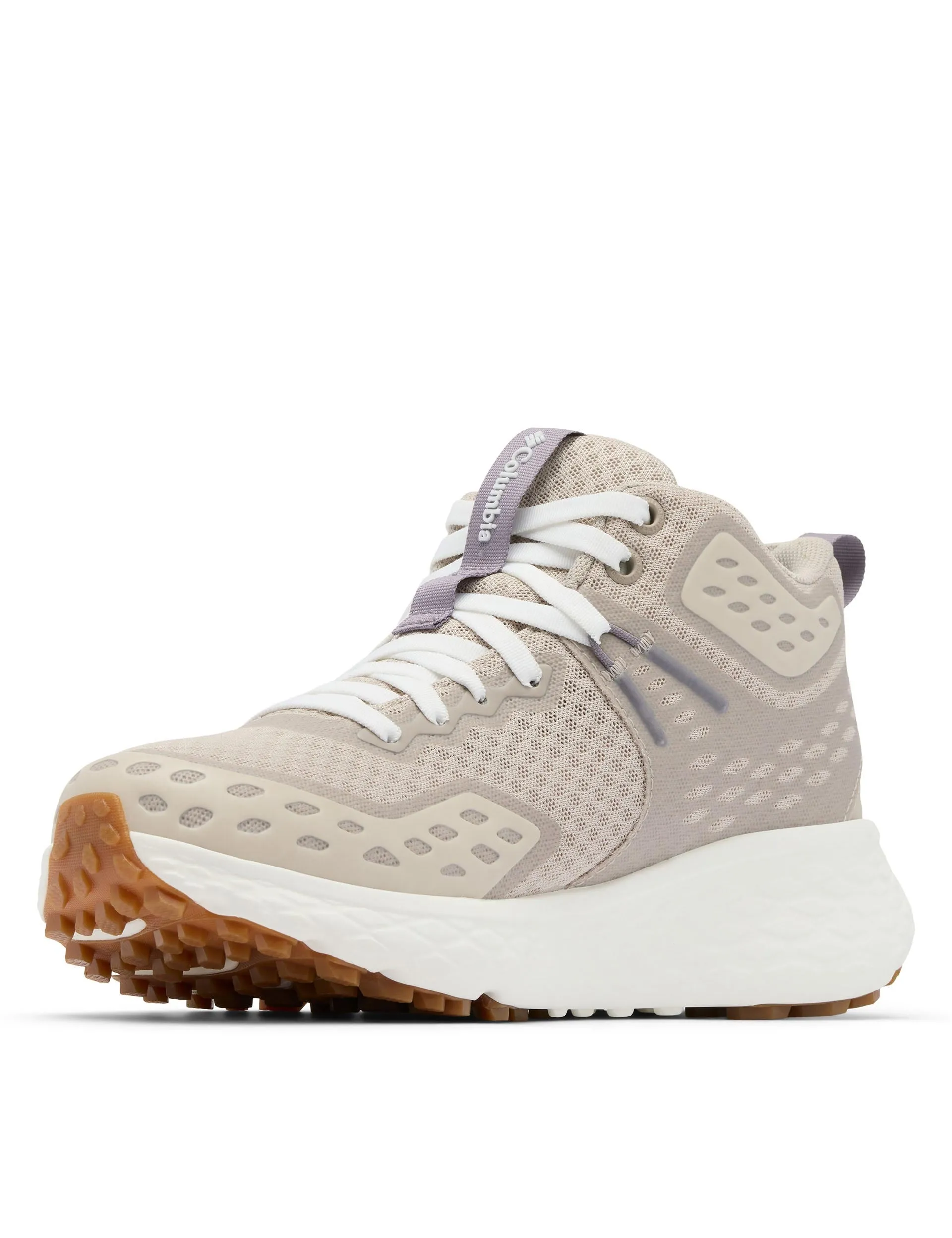 Konos TRS OutDry Mid Hiking Shoe - Soft Taupe/Granite Purple