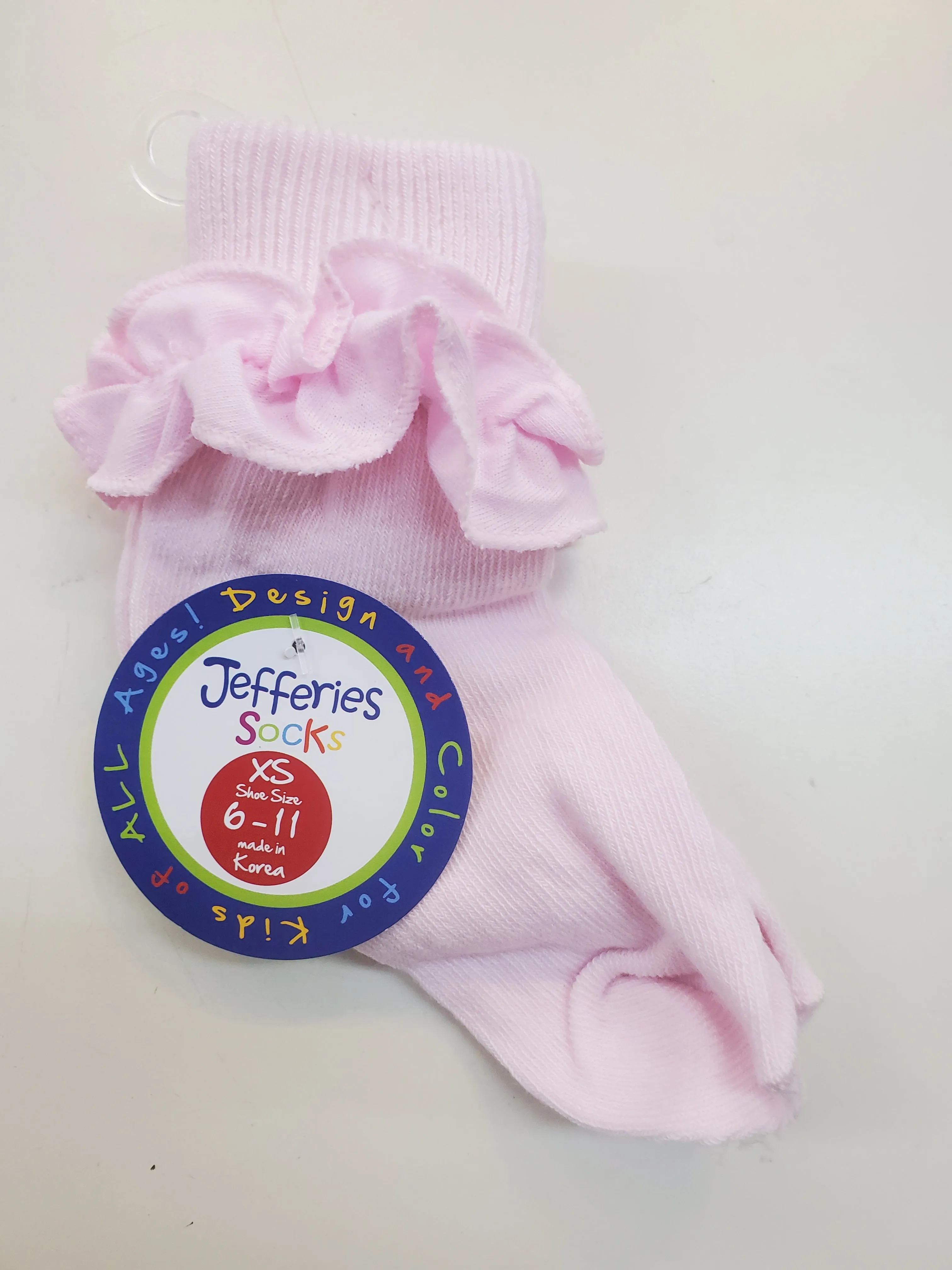 Misty Ruffle Turn Cuff Sock