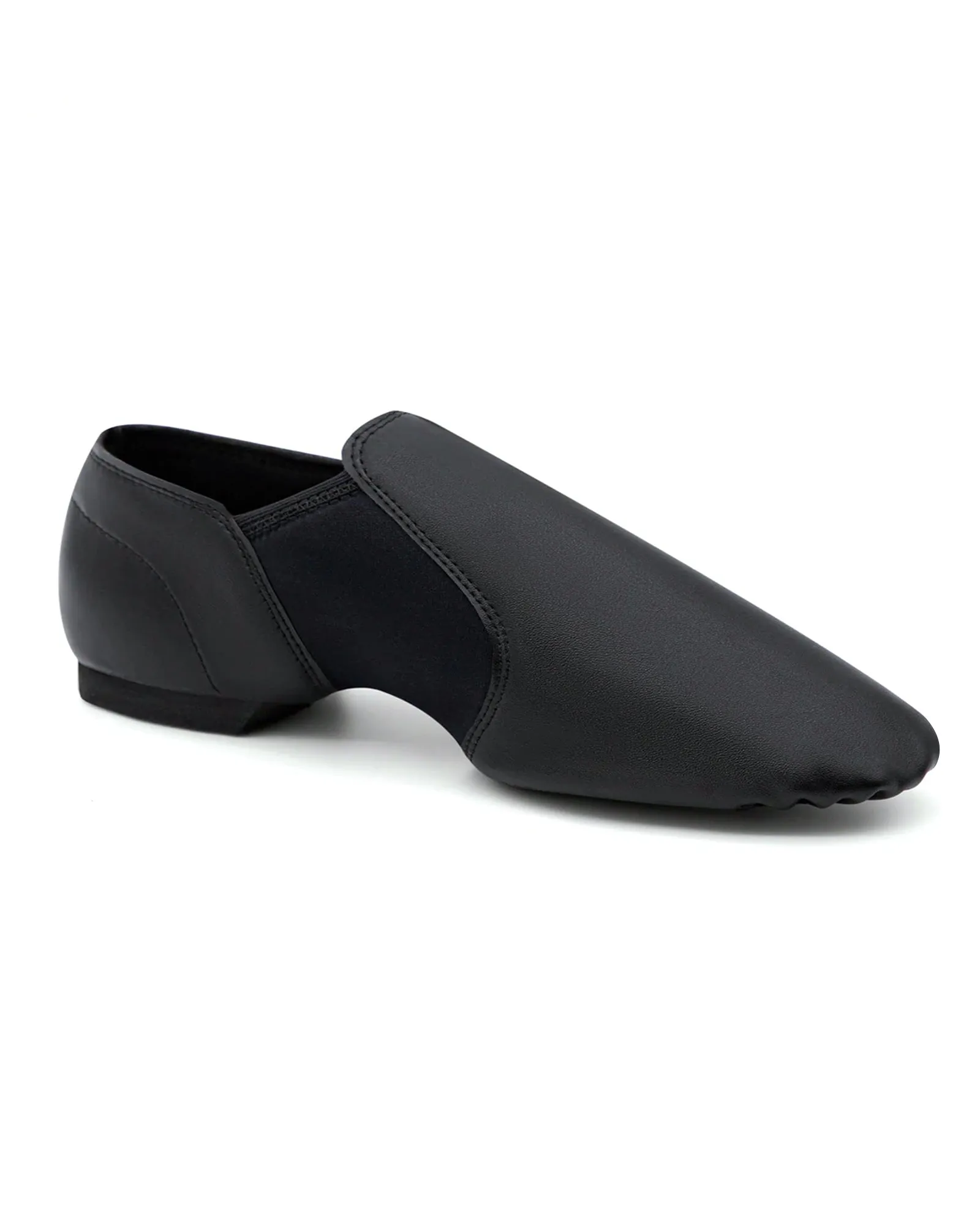 PU Leather Flex Slip-On Jazz Shoes for Women and Men