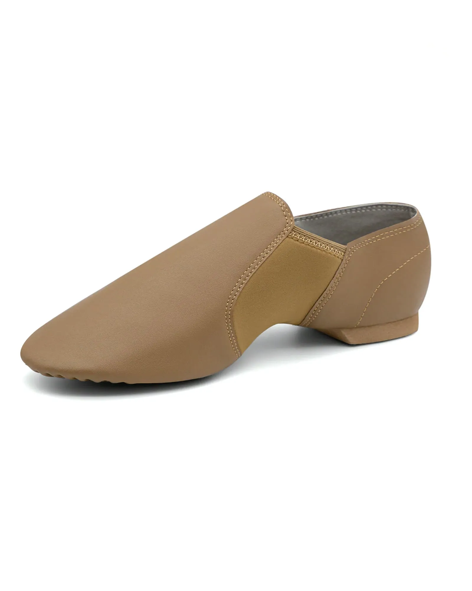 PU Leather Flex Slip-On Jazz Shoes for Women and Men
