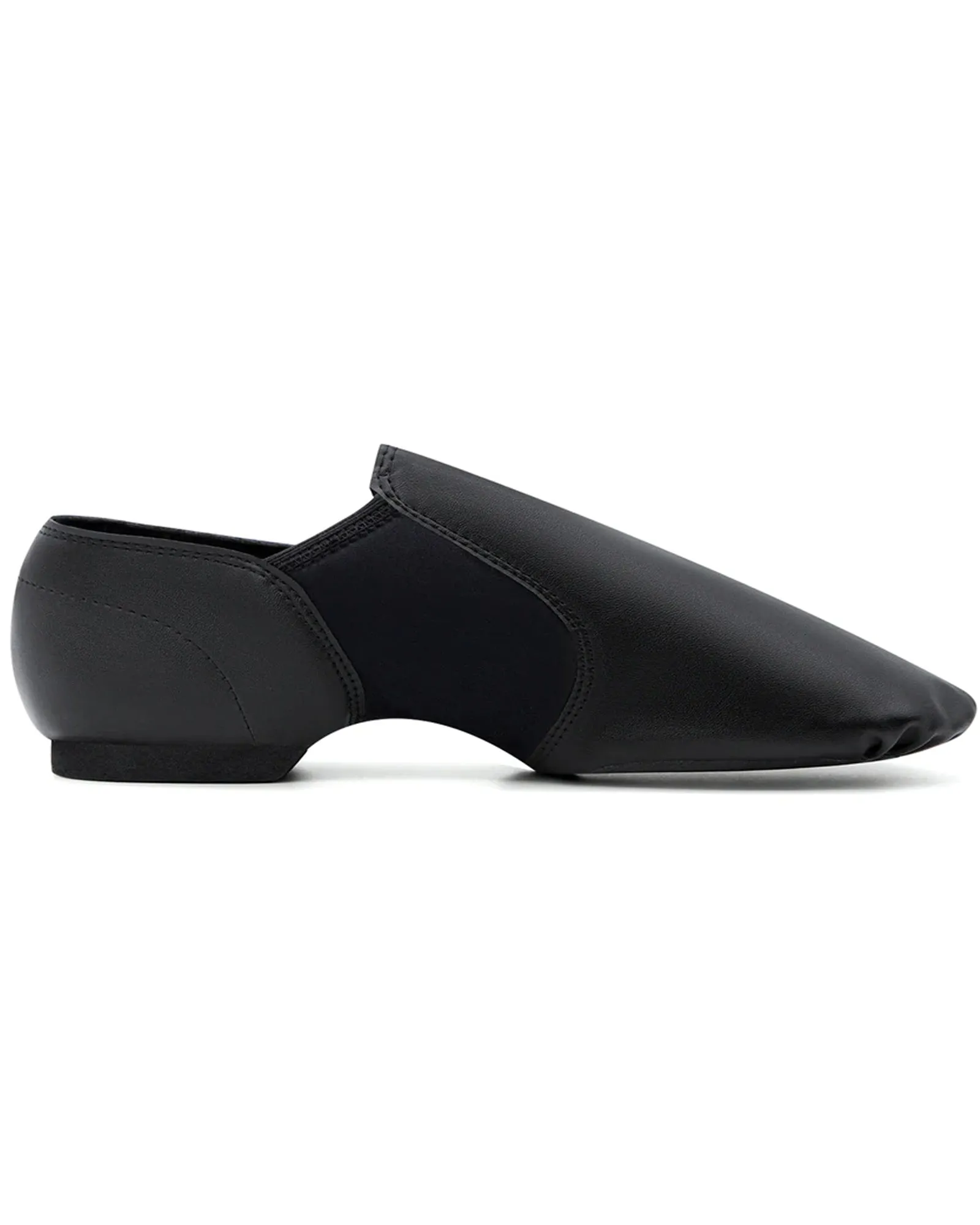 PU Leather Flex Slip-On Jazz Shoes for Women and Men