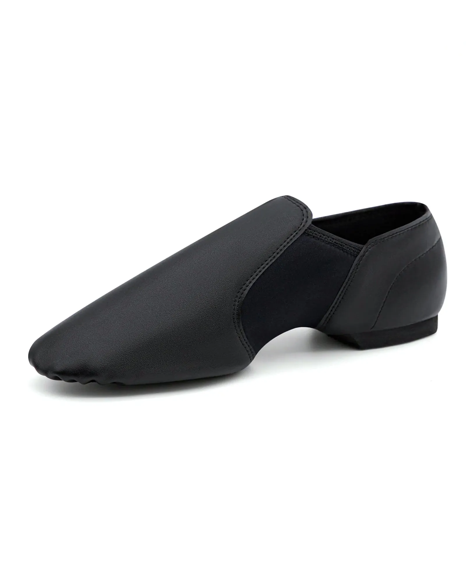 PU Leather Flex Slip-On Jazz Shoes for Women and Men