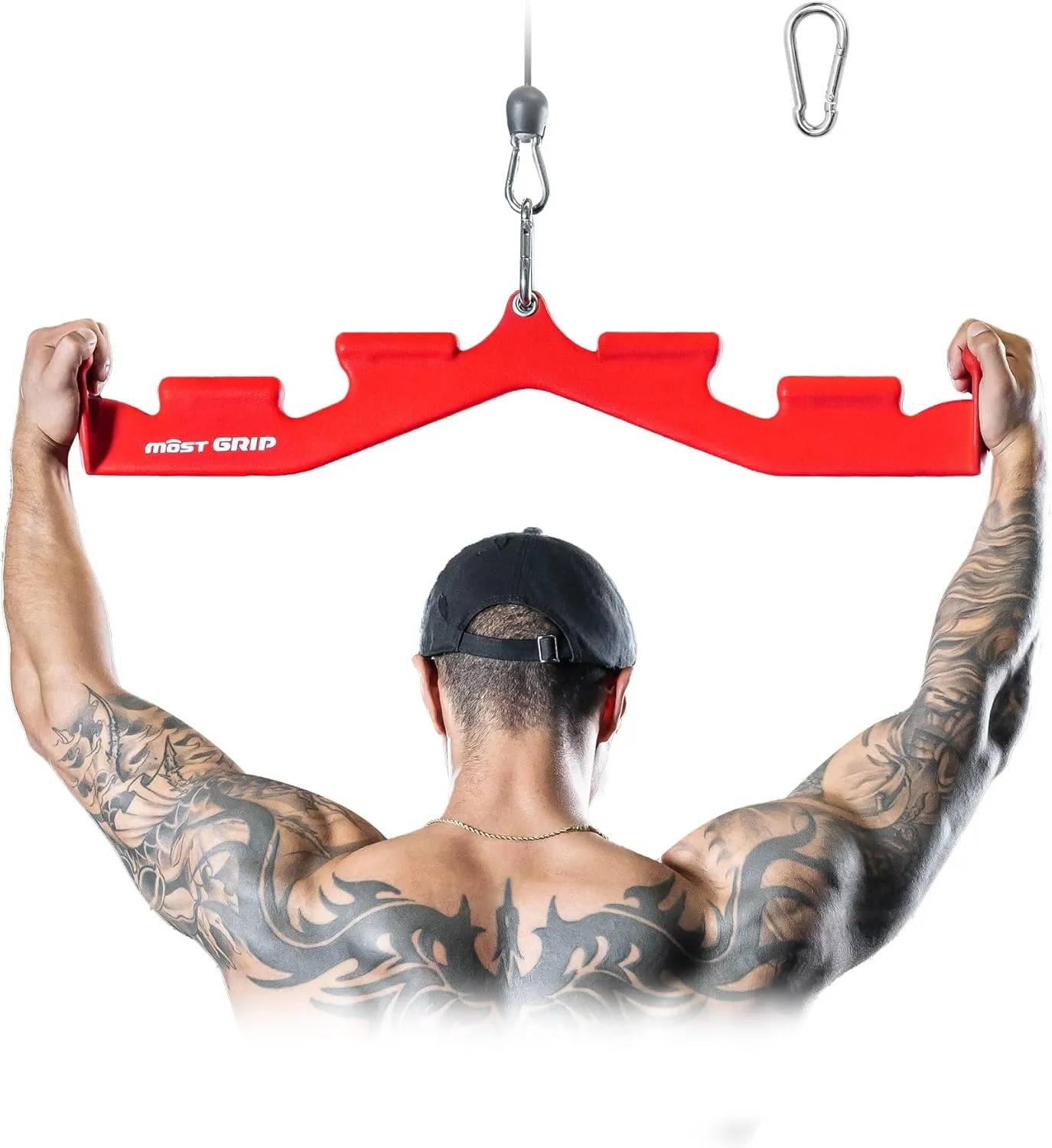 Pull Down Bar with 6 Ergonomic Handles