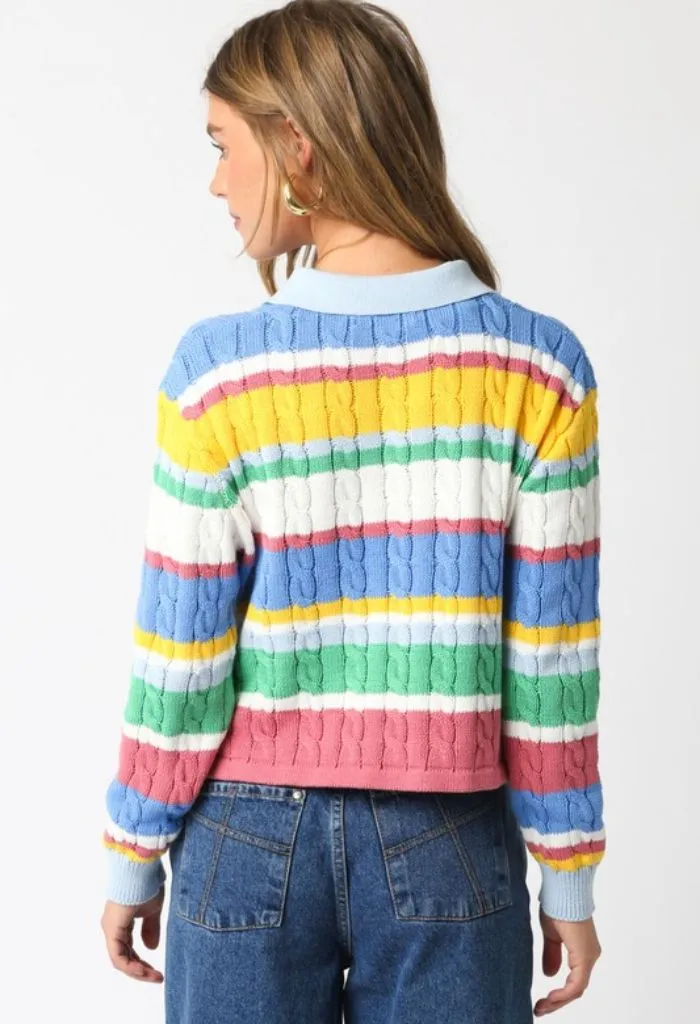 Rainbow Bright Sweater