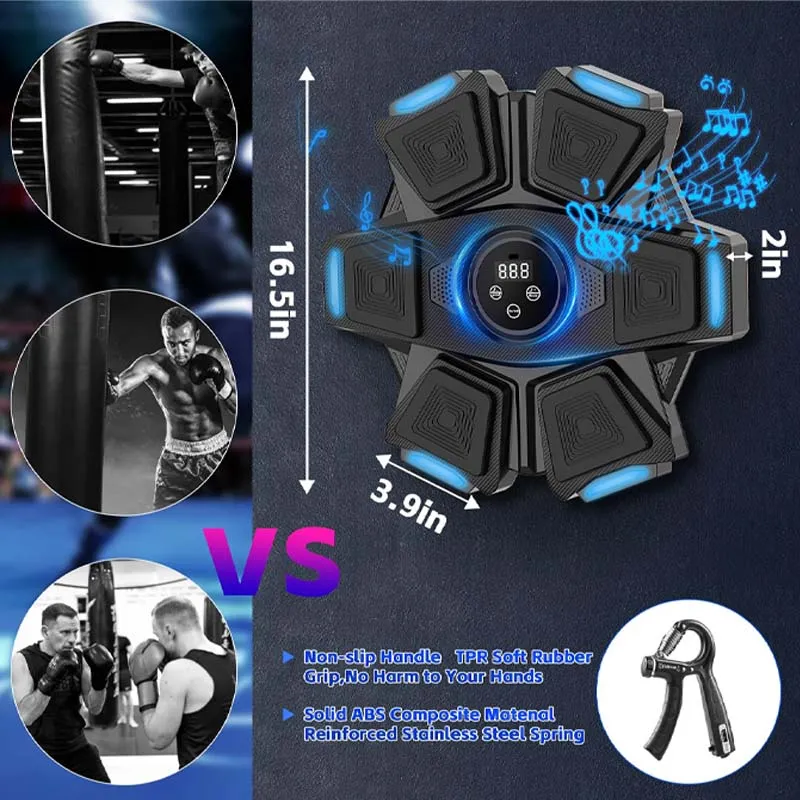 【SG Ready Stocks】JOMO Premium Quality Music Boxing Machine Punching Bag Home Exercise Machine Muscle Sliming Fitness
